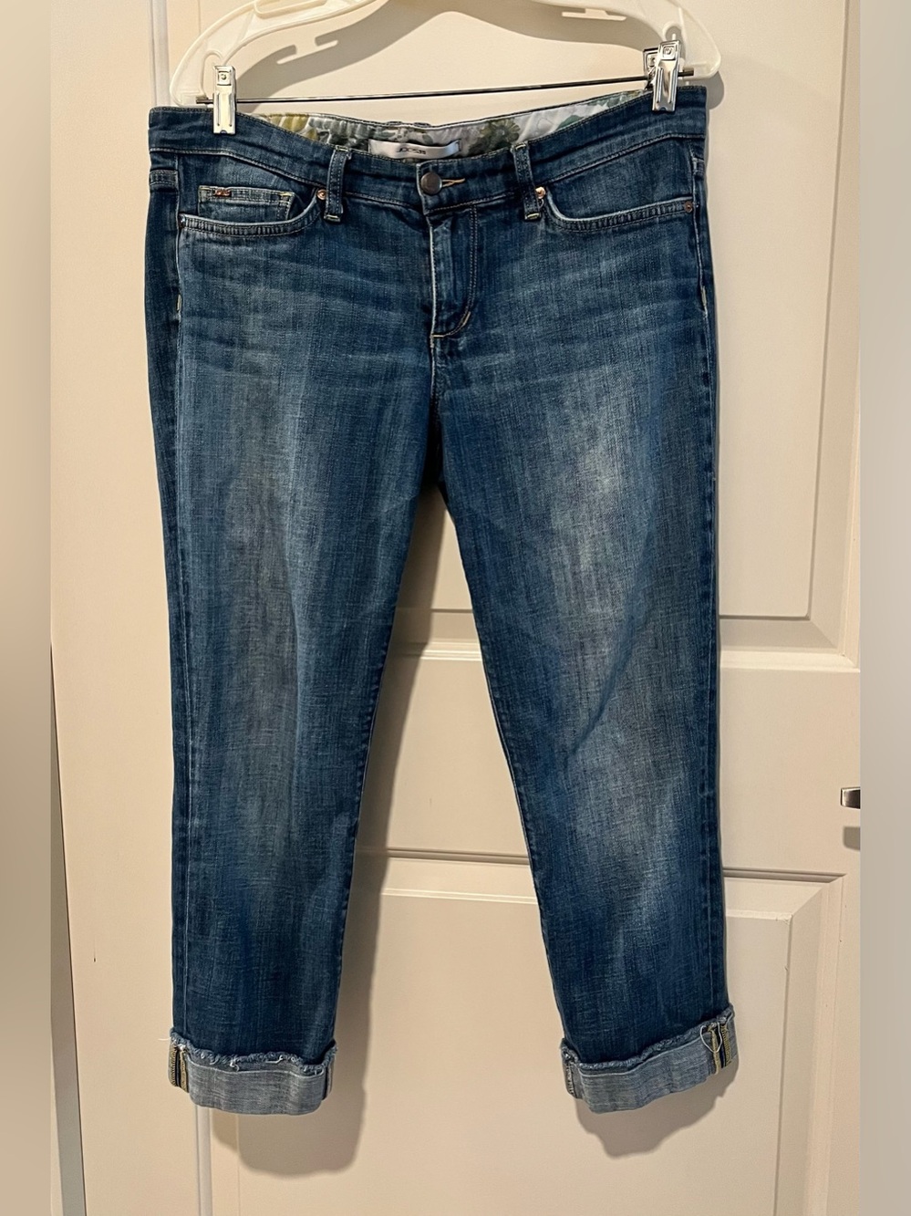 Joe's Jeans Dark Blue Cropped Capri Jeans